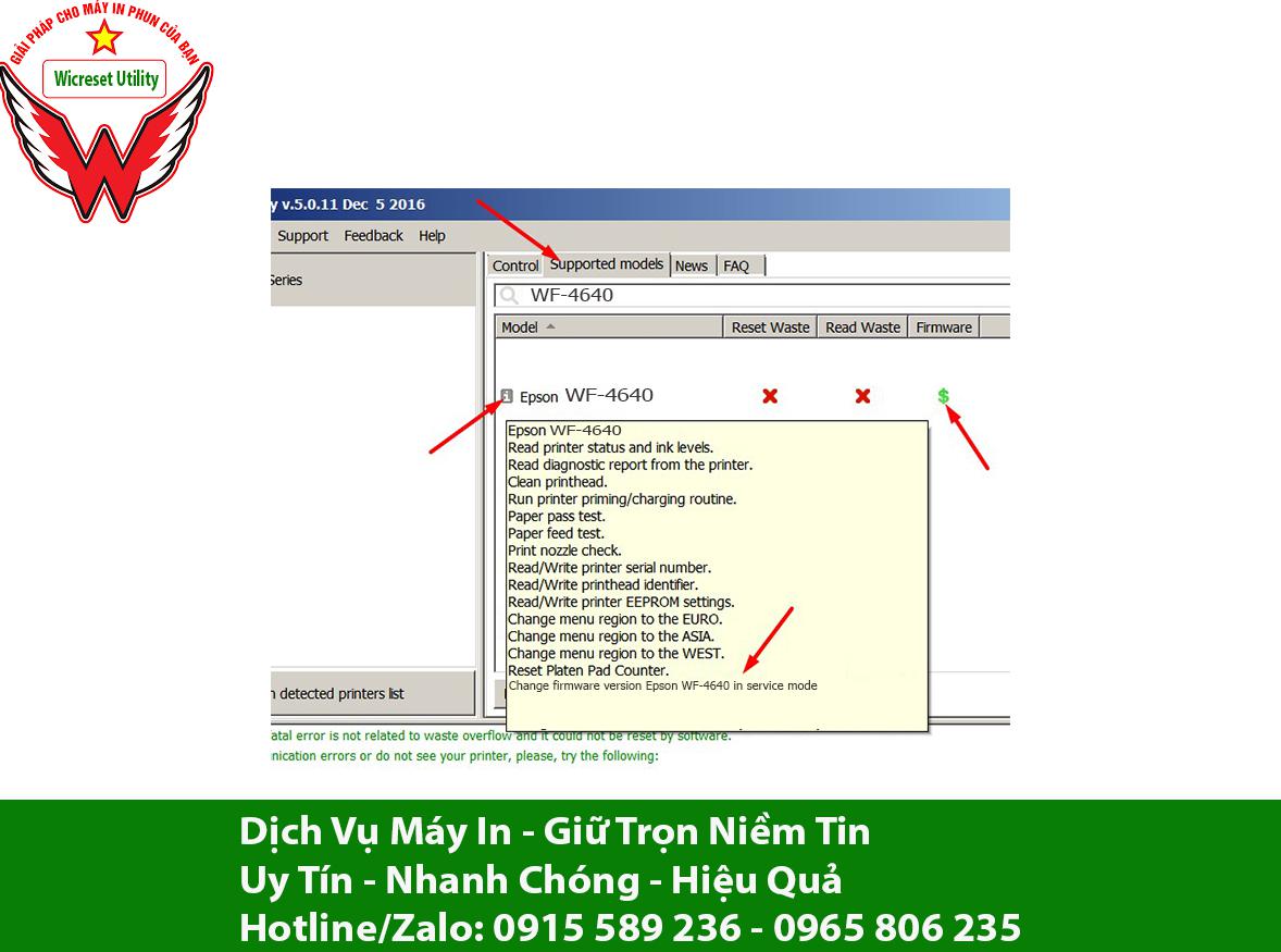 Key Firmware May In Epson WF-4640 Step 1